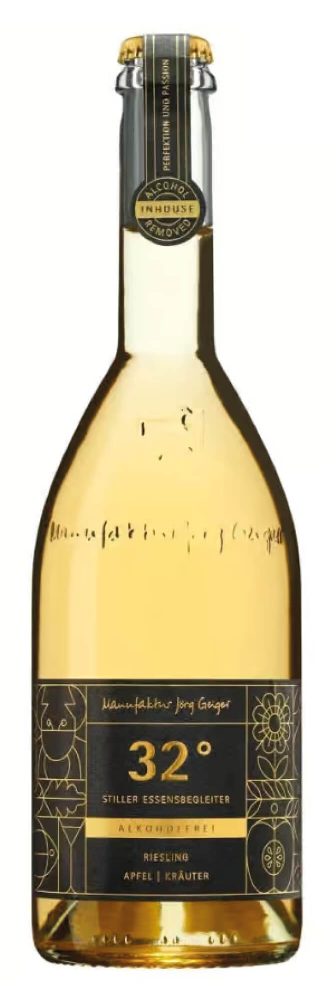 Manufaktur Jörg Geiger, 32 Grad, alkoholfrei, Bio