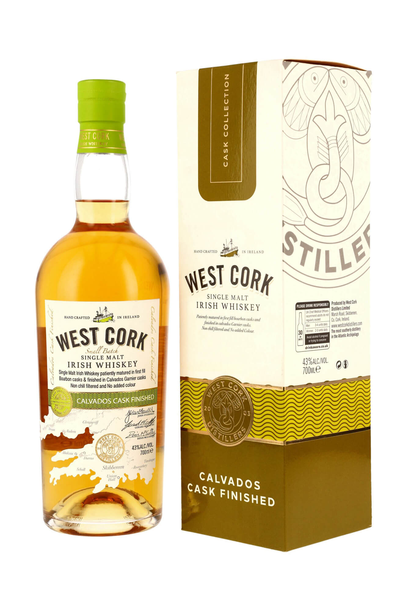 West Cork Single Malt Calvados Cask Finish