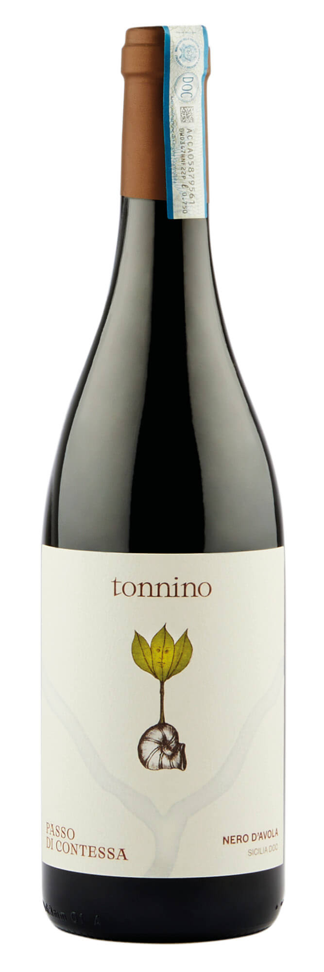 Tonnino Passo di Contessa Nero d'Avola, Sicilia DOC, Bio