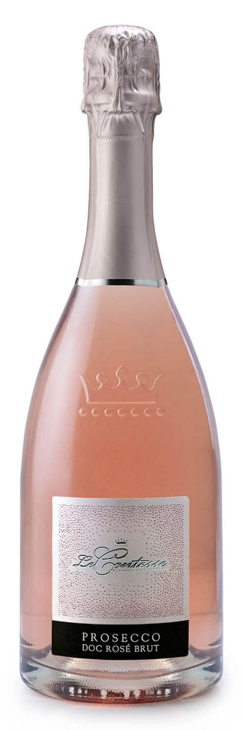Le Contesse, Prosecco Spumante Rosé DOC Brut 75 cl