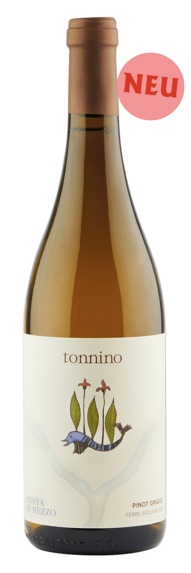 Tonnino Costa di Mezzo Pinot Grigio, Terre Siciliane IGP