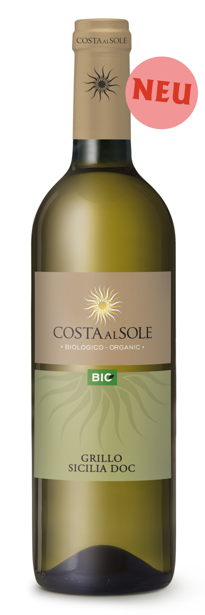 Costa al Sole, Grillo Sicilia DOC, BIO