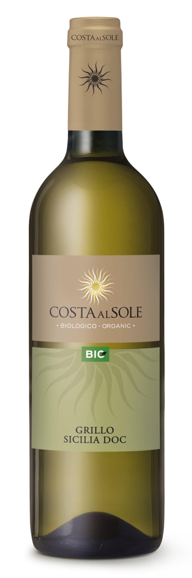 Costa al Sole, Grillo Sicilia DOC, BIO