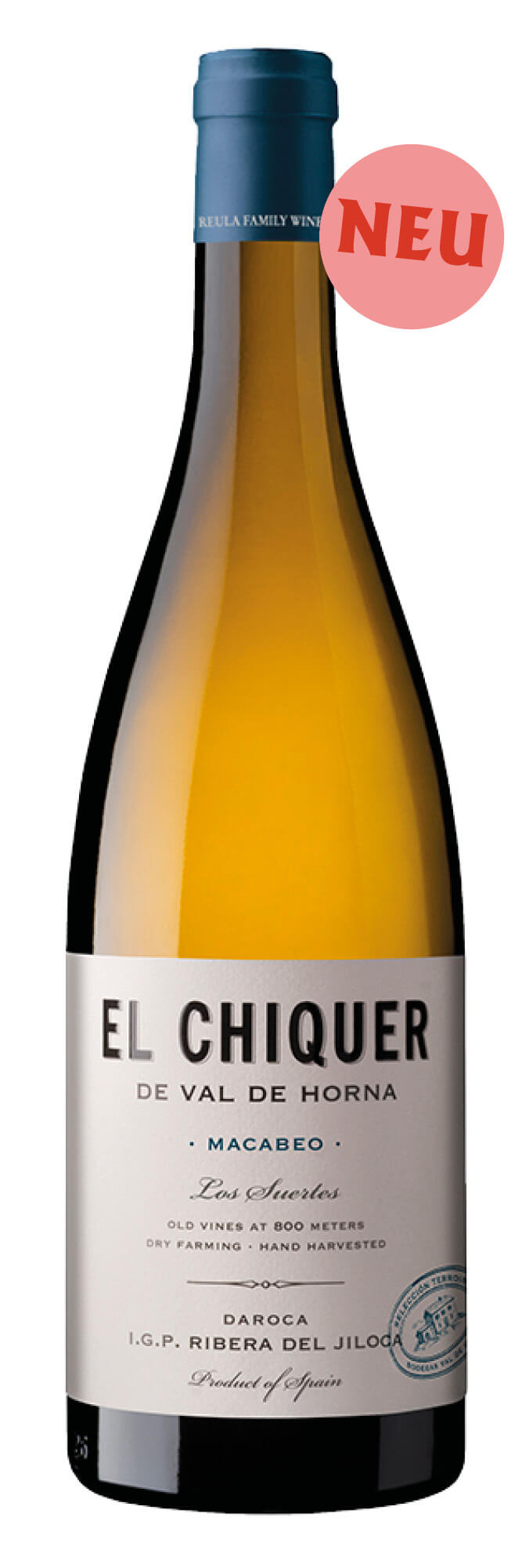 El Chiquer Macabeo Old Vines, IGP Ribera del Jiloca
