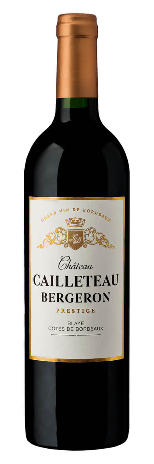 Château Cailleteau Bergeron, Prestige Rouge, Blaye Côtes de Bordeaux AOC