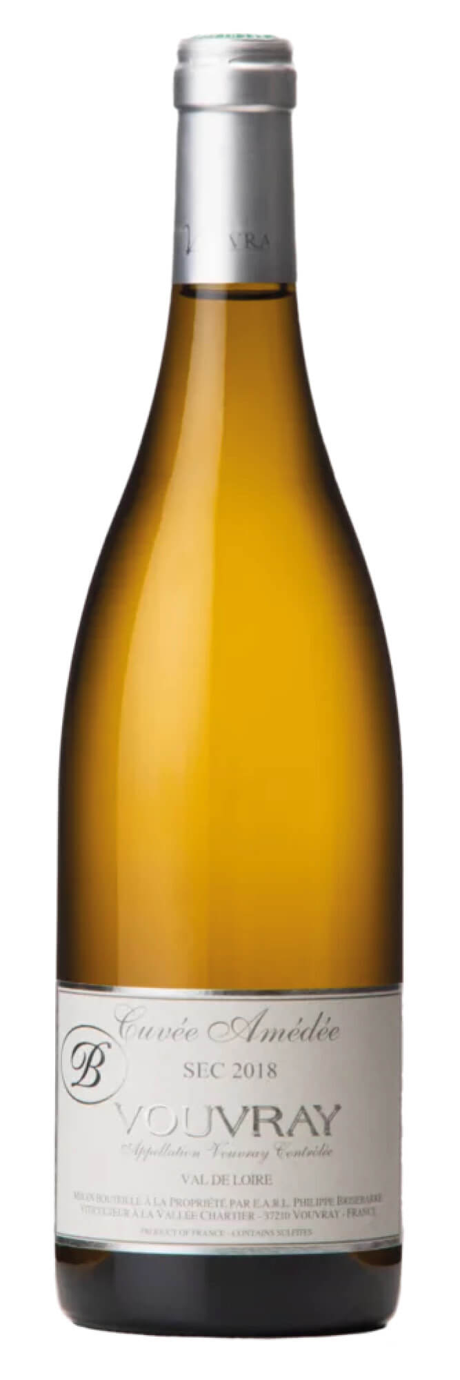Vignoble Brisebarre, Cuvée Amedée, Vouvray AOP blanc