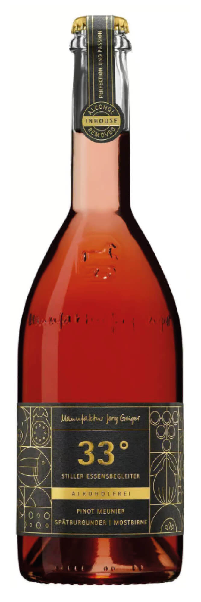 Manufaktur Jörg Geiger, 33 Grad, alkoholfrei, Bio