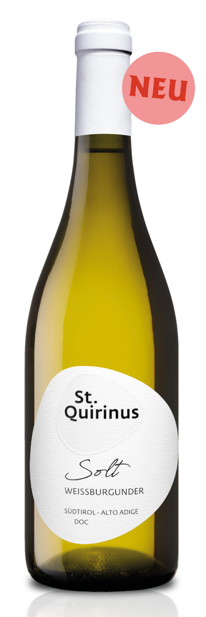 St. Quirinus "Solt" Pinot Bianco, Alto Adige DOC, Bio