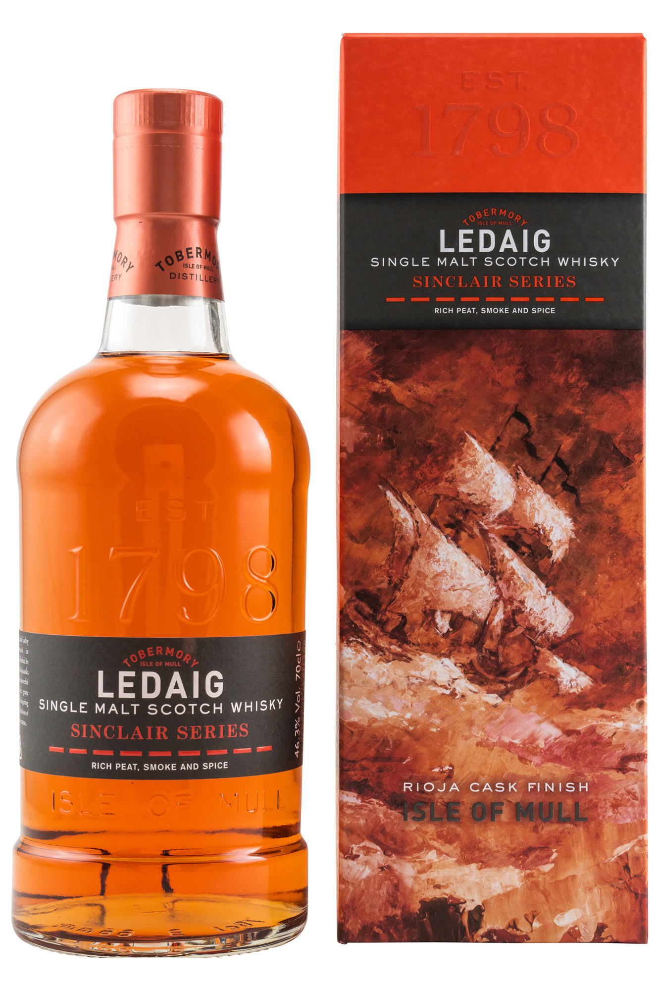 Ledaig Sinclair Series Rioja Cask Finish, Isle of Mull